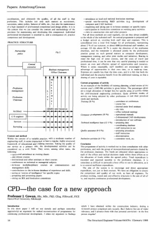 CPD - the Case for a New Approach