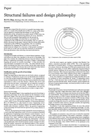Structural Failures and Design Philosophy