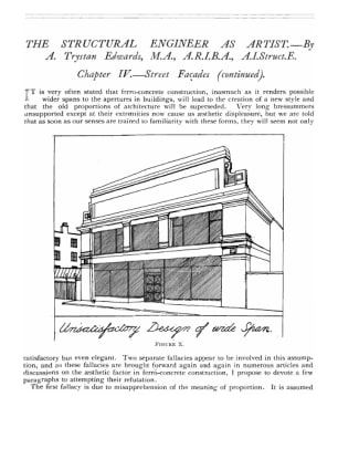 The structural engineer as artist: chapterIV: street facades (continued)