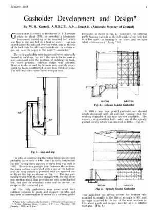 Gasholder Development and Design