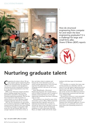 Nurturing graduate talent