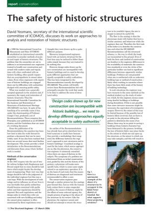 The safety of historic structures