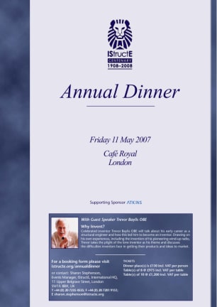 Advertisement: Annual Dinner Event