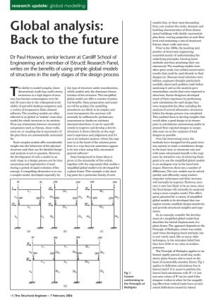 research update: global modelling