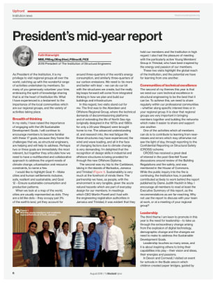 President's mid-year report