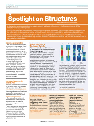 Spotlight on Structures (October 2018)