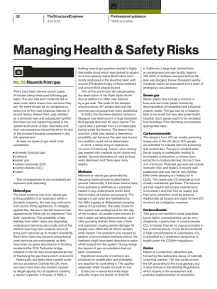 Managing Health & Safety Risks (No. 51): Hazards from gas
