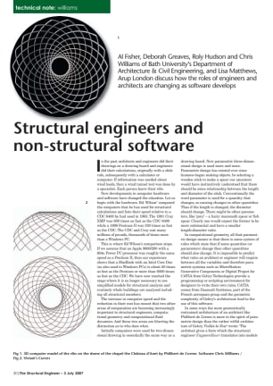 Technical note: Structural engineers and non-structural software