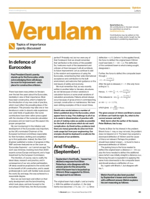Verulam (readers' letters – November/December 2018)