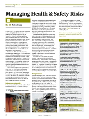 Managing Health & Safety Risks (No. 62): Robustness