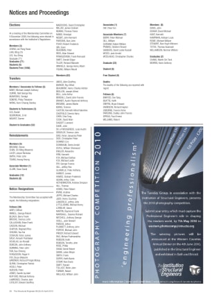Notices and Proceedings