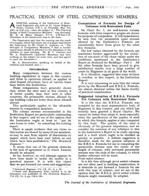 Practical Design of Steel Compression Members