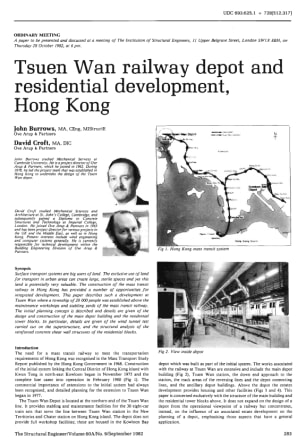 Tsuen Wan Railway Depot and Residential Development, Hong Kong