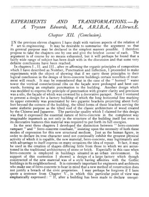 Experiments and Transformations Chapter XII (Conclusion)