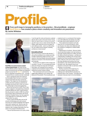 Profile: Geoff Morrow