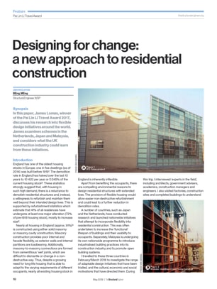 Designing for change: a new approach to residential construction