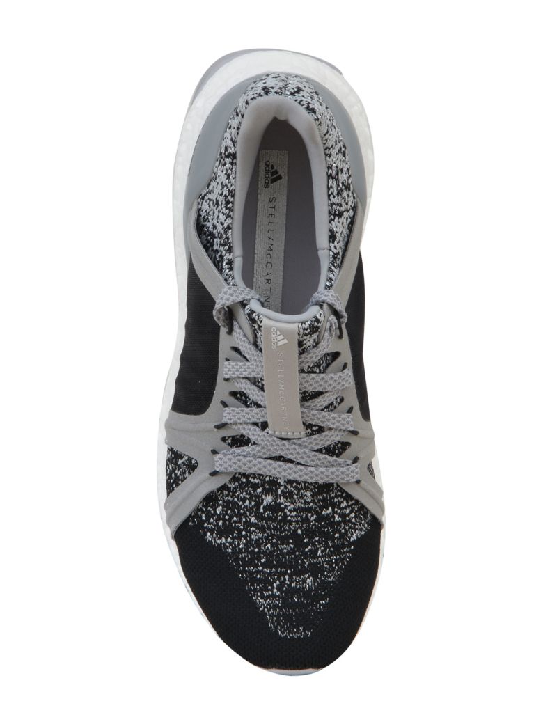 ADIDAS BY STELLA MCCARTNEY Ultra Boost Low-Top Mesh Trainers in Silver | ModeSens