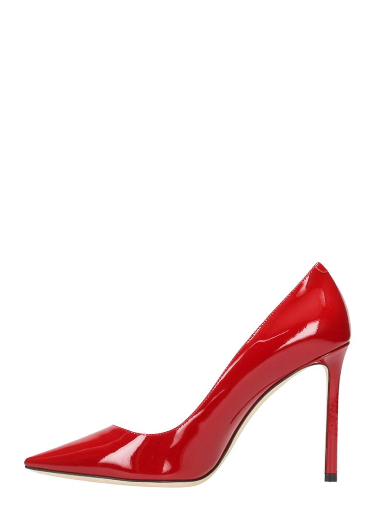 Jimmy Choo - Jimmy Choo Romy 100 Pump - red, Women's High-heeled shoes ...