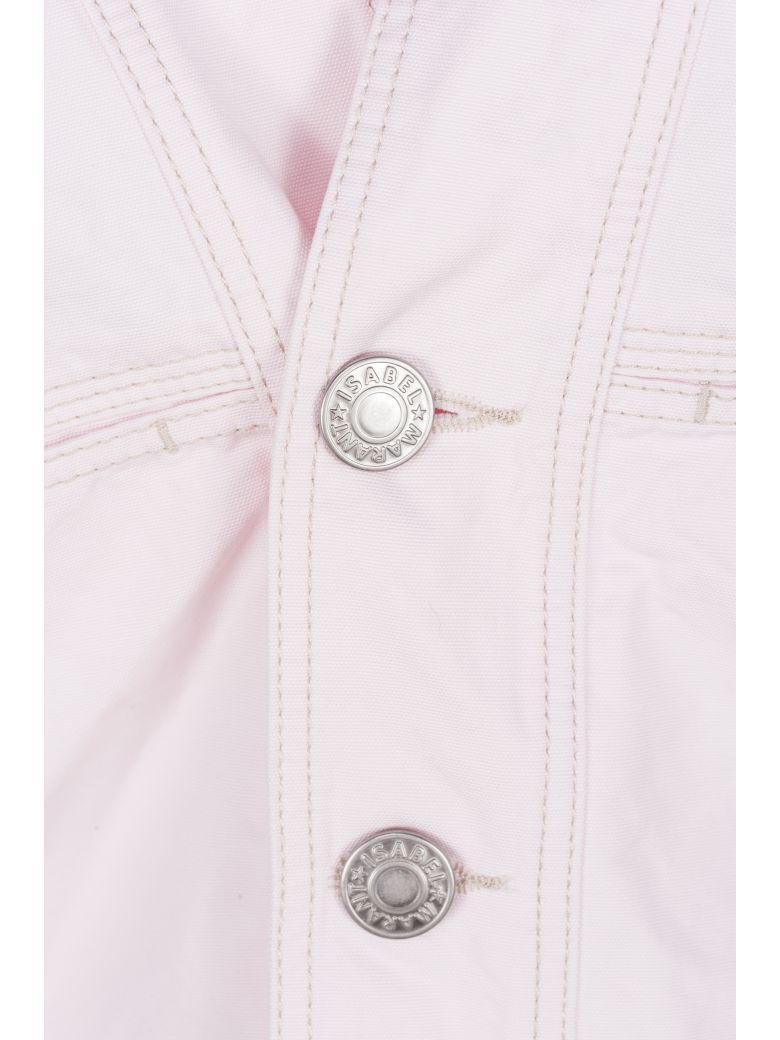 ISABEL MARANT Darla Jacket in Light Pink | ModeSens