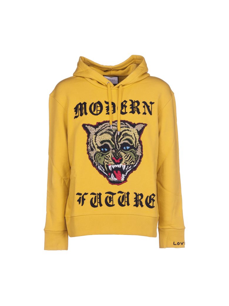gucci yellow hoodie