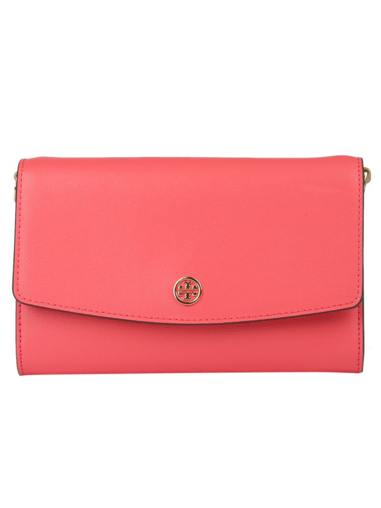Tory Burch Chain Wallet In Red | ModeSens