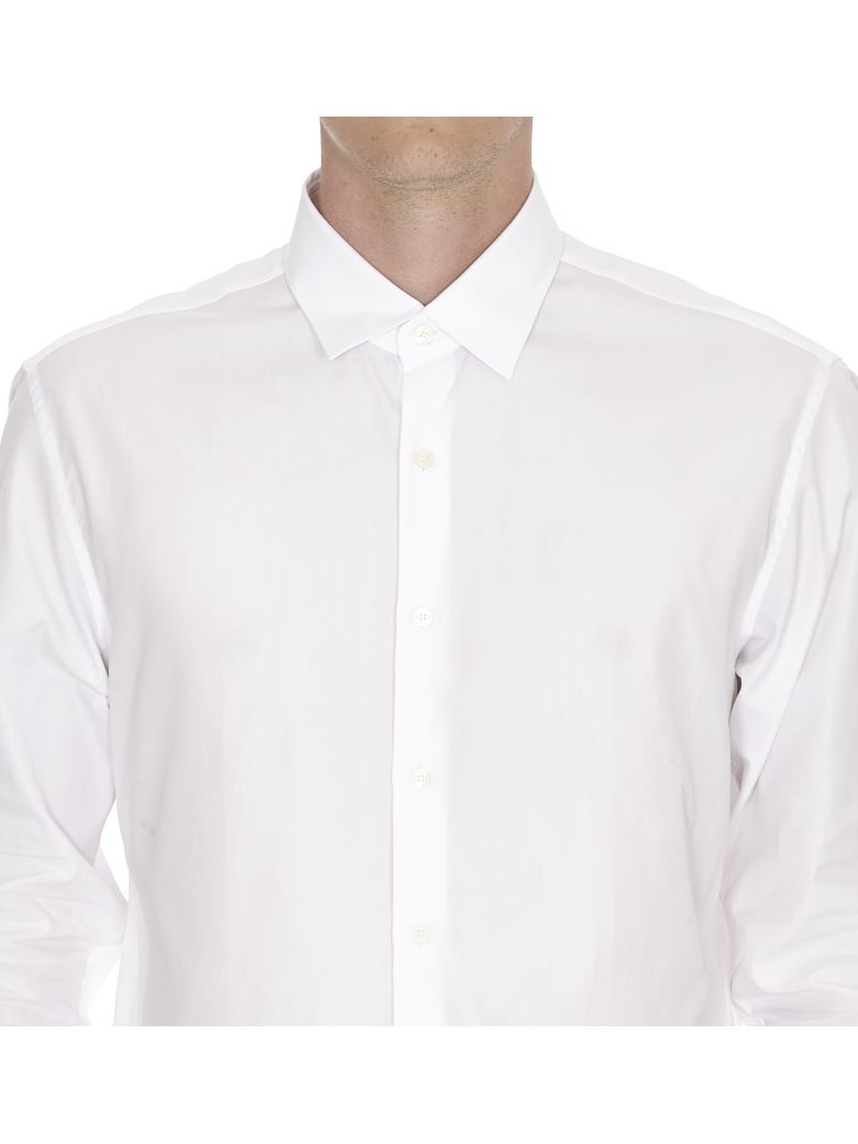 SALVATORE FERRAGAMO Shirt in White | ModeSens