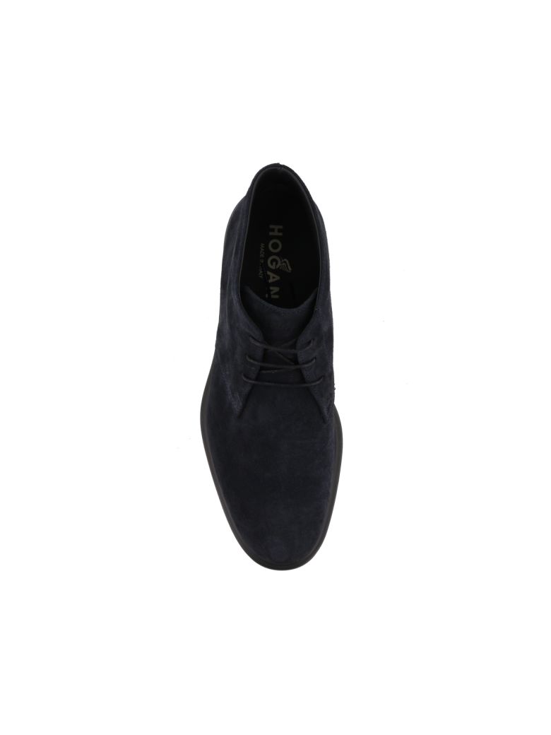 HOGAN H304 Laced Up Shoe in Midnight | ModeSens