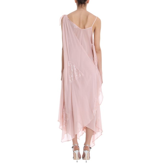 Giacobino Pink Silk Dress展示图