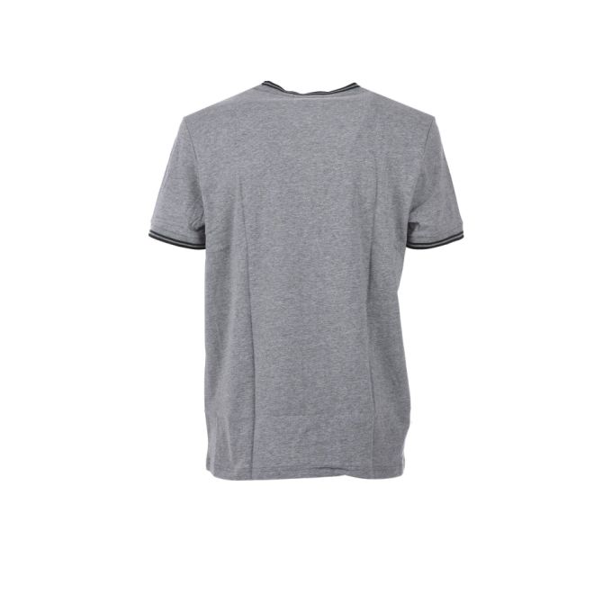 Fred Perry Grey Twin Tipped T-shirt展示图