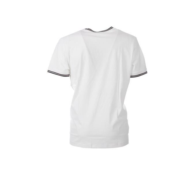 Fred Perry White Twin Tipped T-shirt展示图