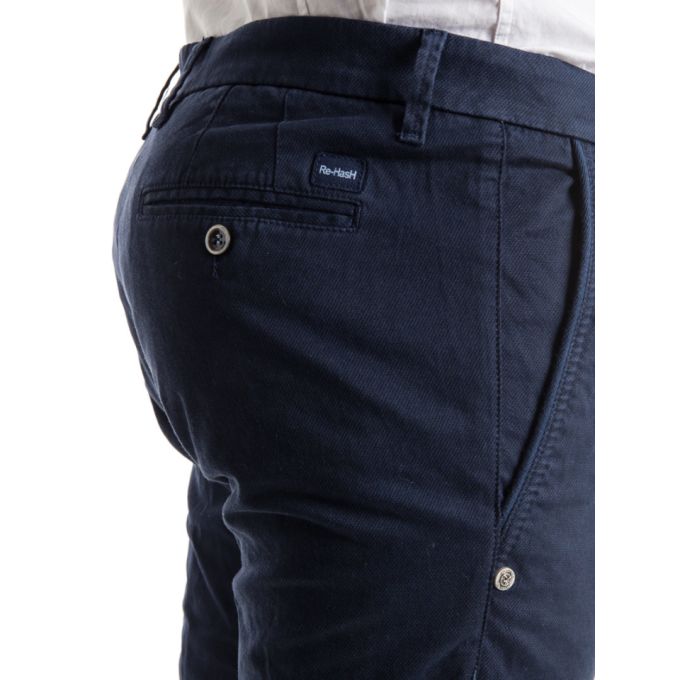 Re-HasH Cotton Blend Trousers展示图