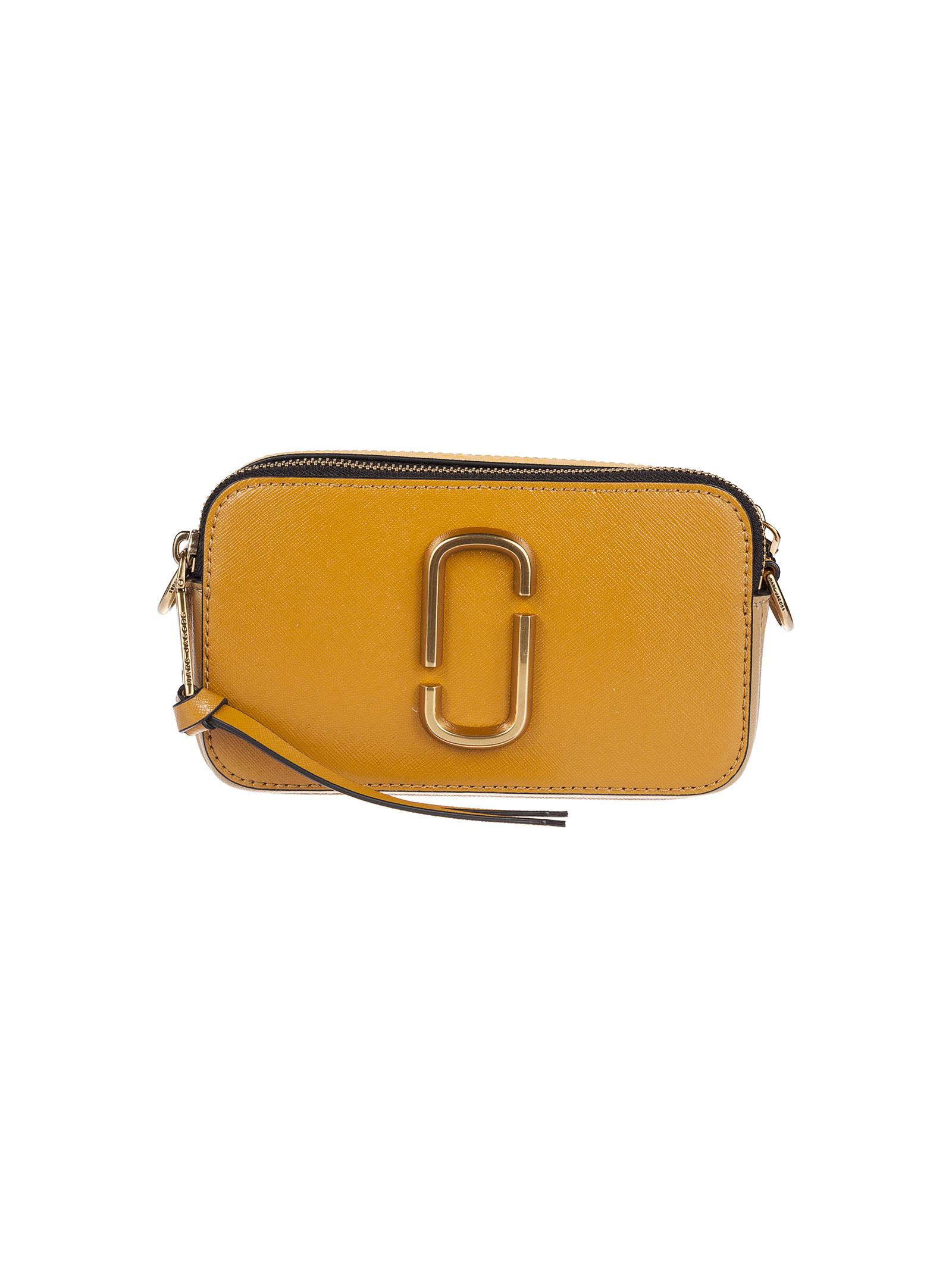 Marc Jacobs Snapshot Shoulder Bag In Mustard Multi | ModeSens