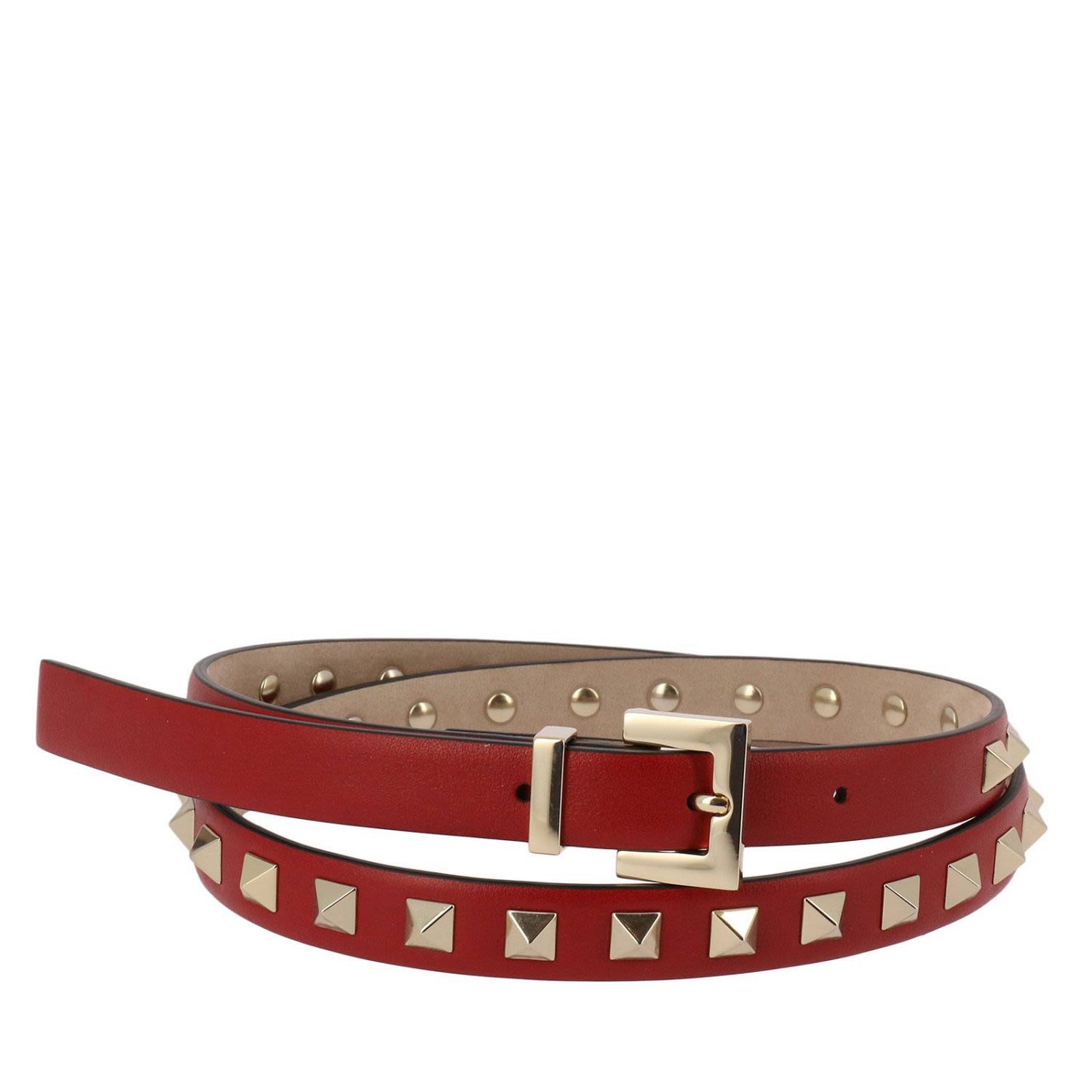 Valentino Garavani Belt Belt Women Valentino Garavani red, Women's