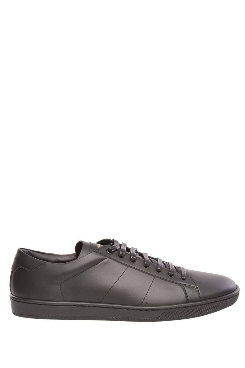 SAINT LAURENT Signature Court Classic Sl/01 Sneaker In Black Leather ...