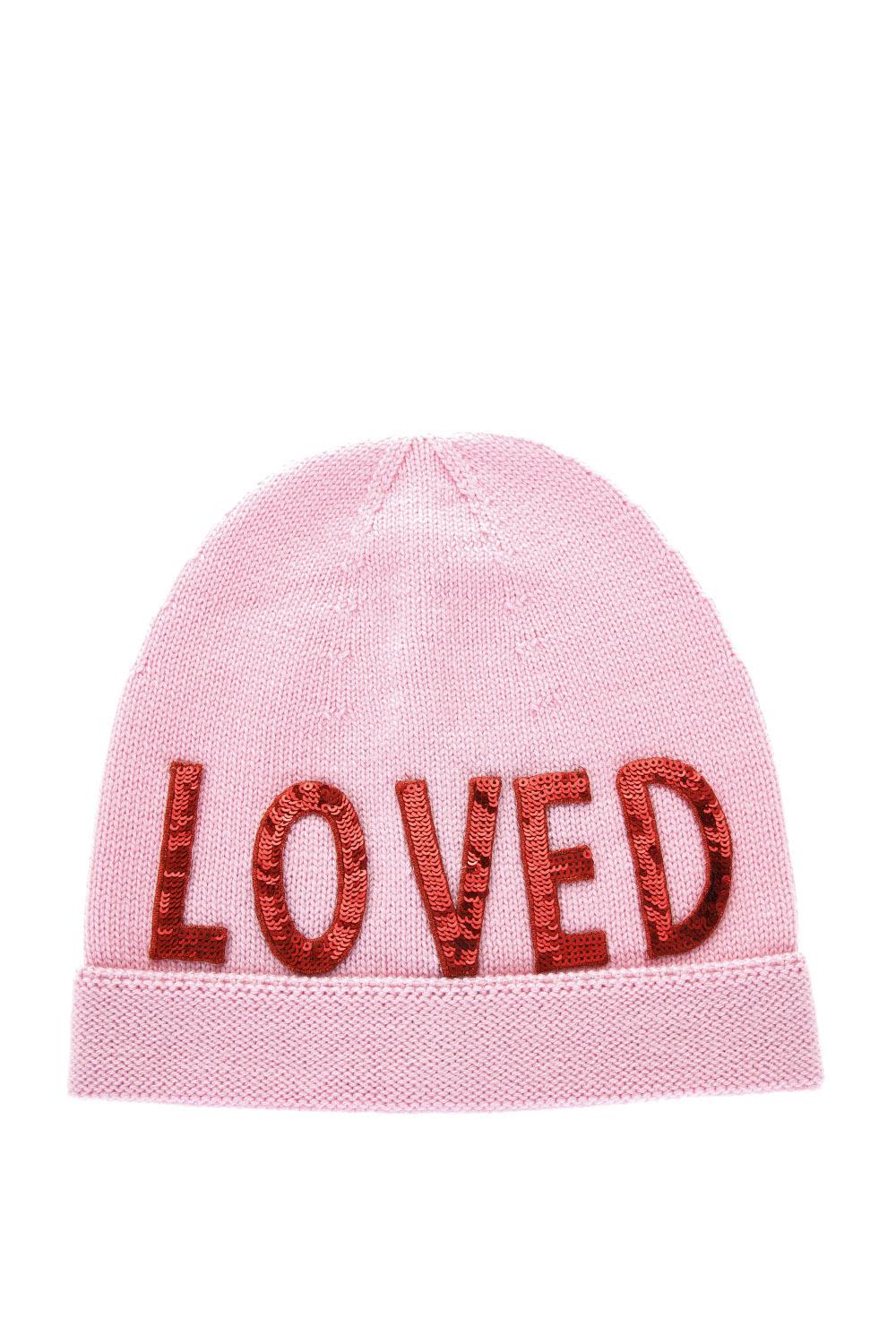 Gucci - Gucci Loved Wool Beanie Hat - Pink/red, Women's Hats | Italist