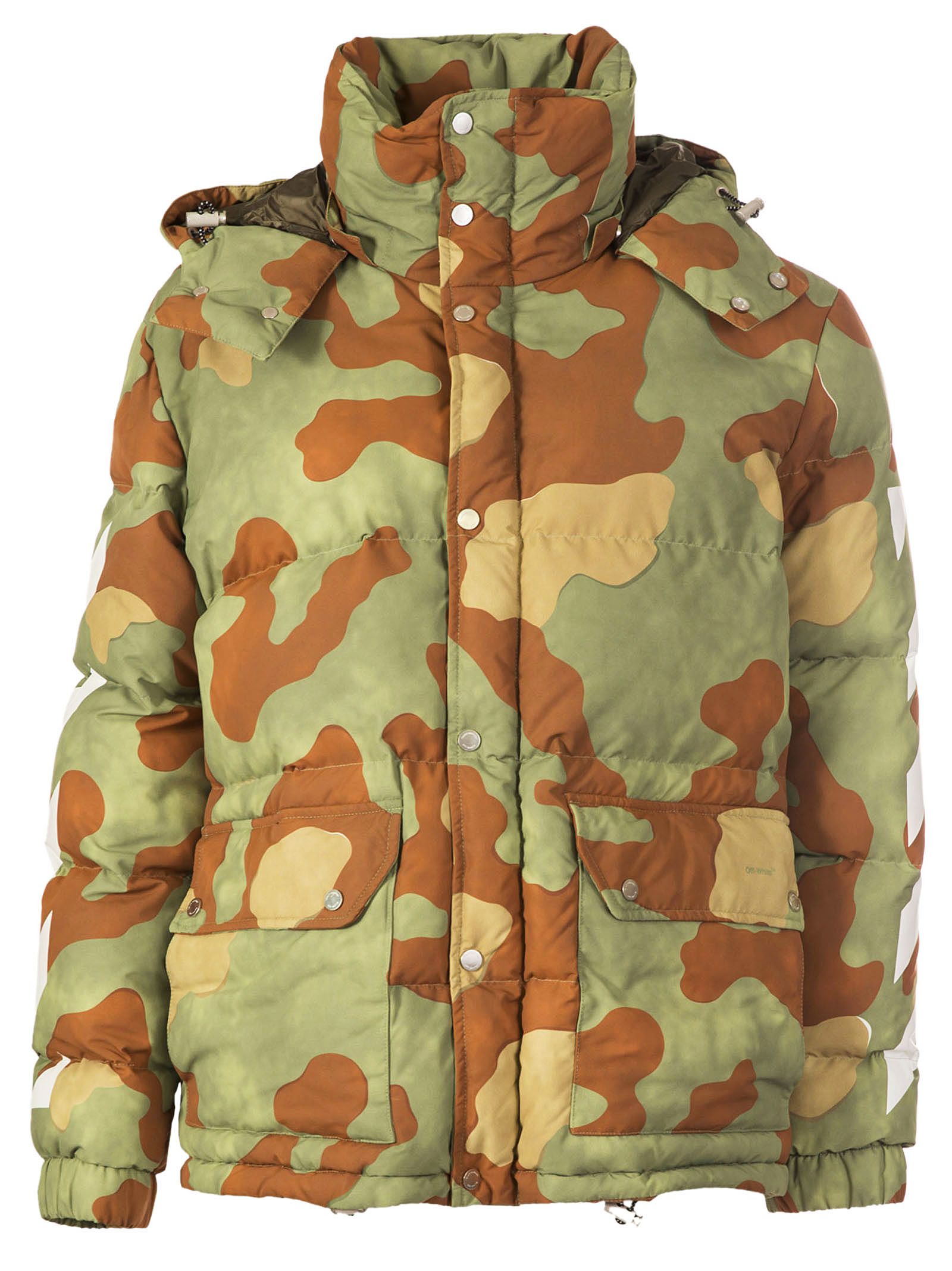 Off-White - Off White Camouflage Jacket - All over, Men's Jackets | Italist