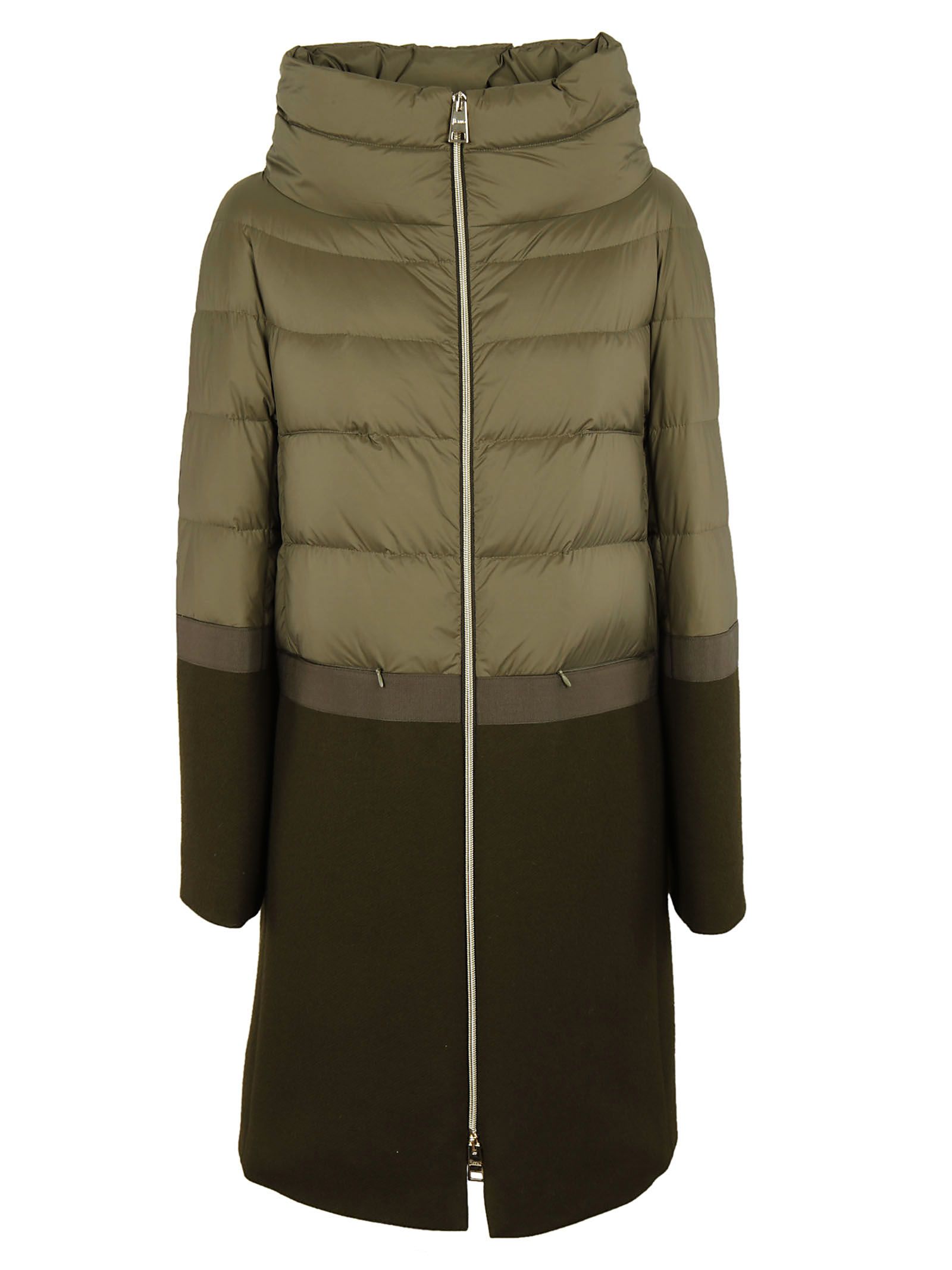 Herno - Herno Padded Coat - Green, Women's Coats | Italist