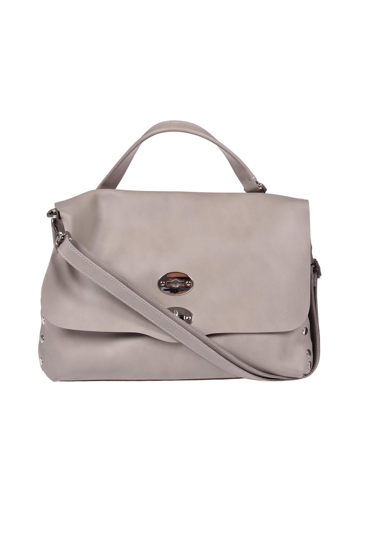 postina original silk m bag in nebbia