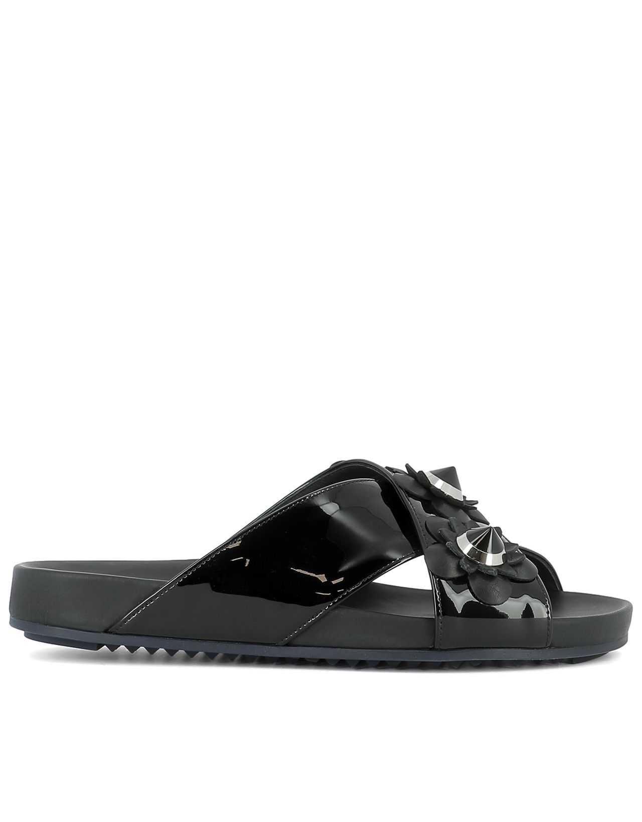 Black Leather Sandals