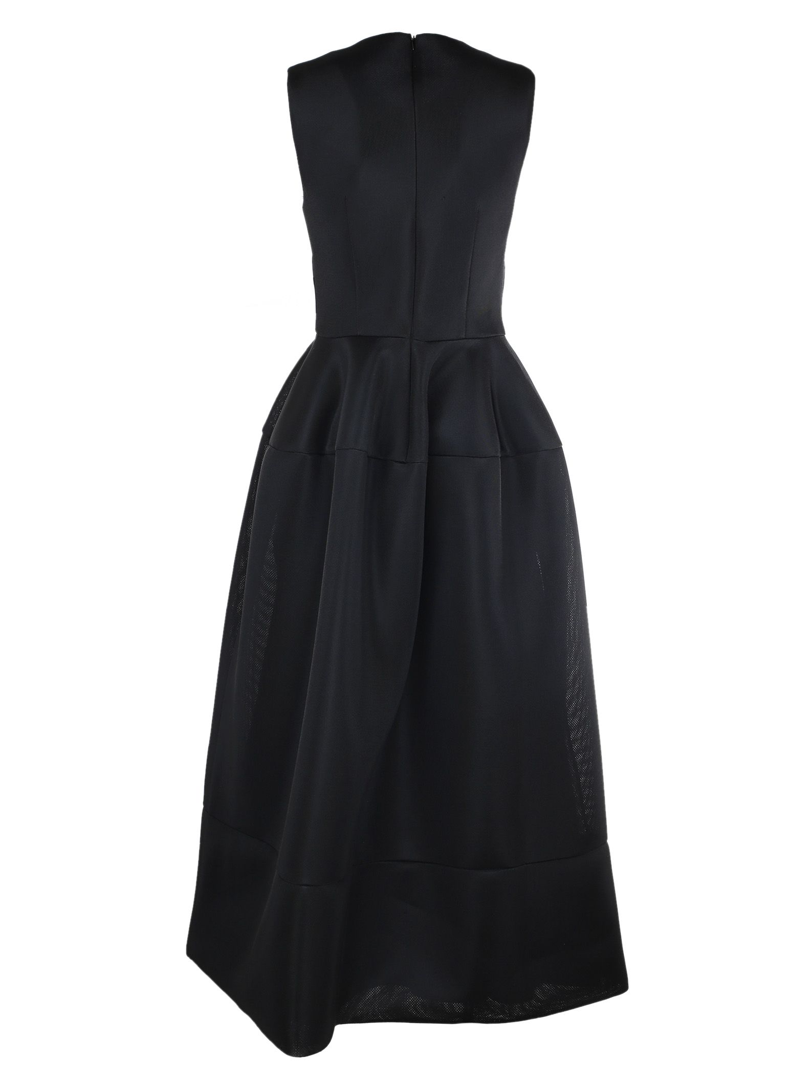 Simone Rocha - Simone Rocha Structured Midi Dress - Black, Women's ...