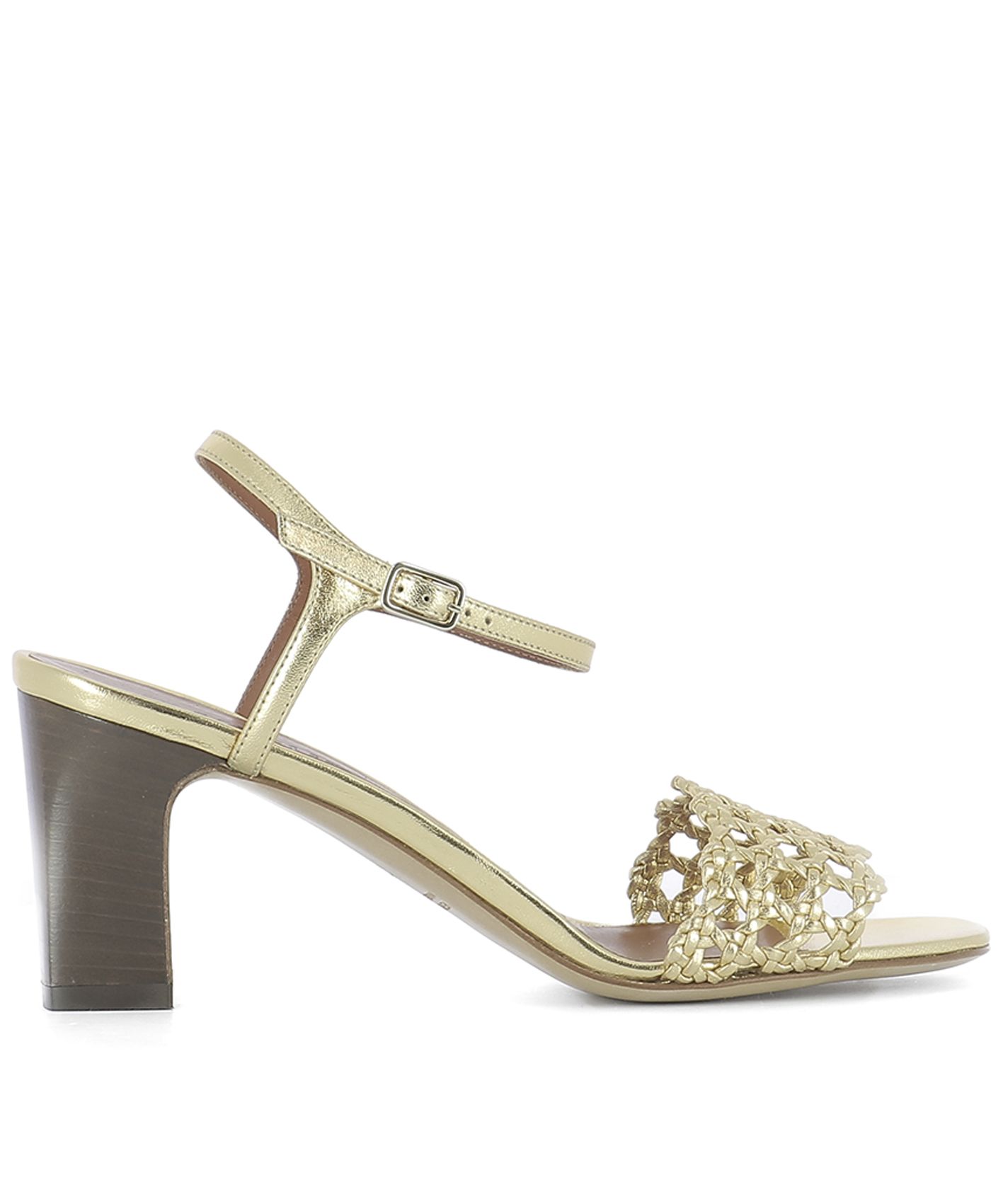 Michel Vivien - Gold Leather Sandals - 1711067 TRANI ORO, Women's High ...