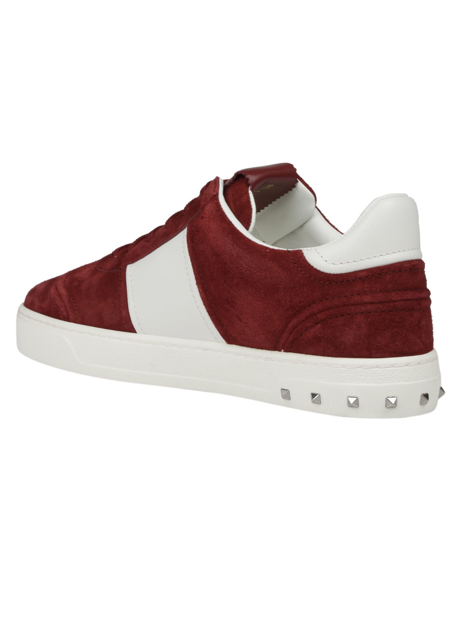 Valentino Garavani - Valentino Garavani Sneakers - Rubino / bianco ...