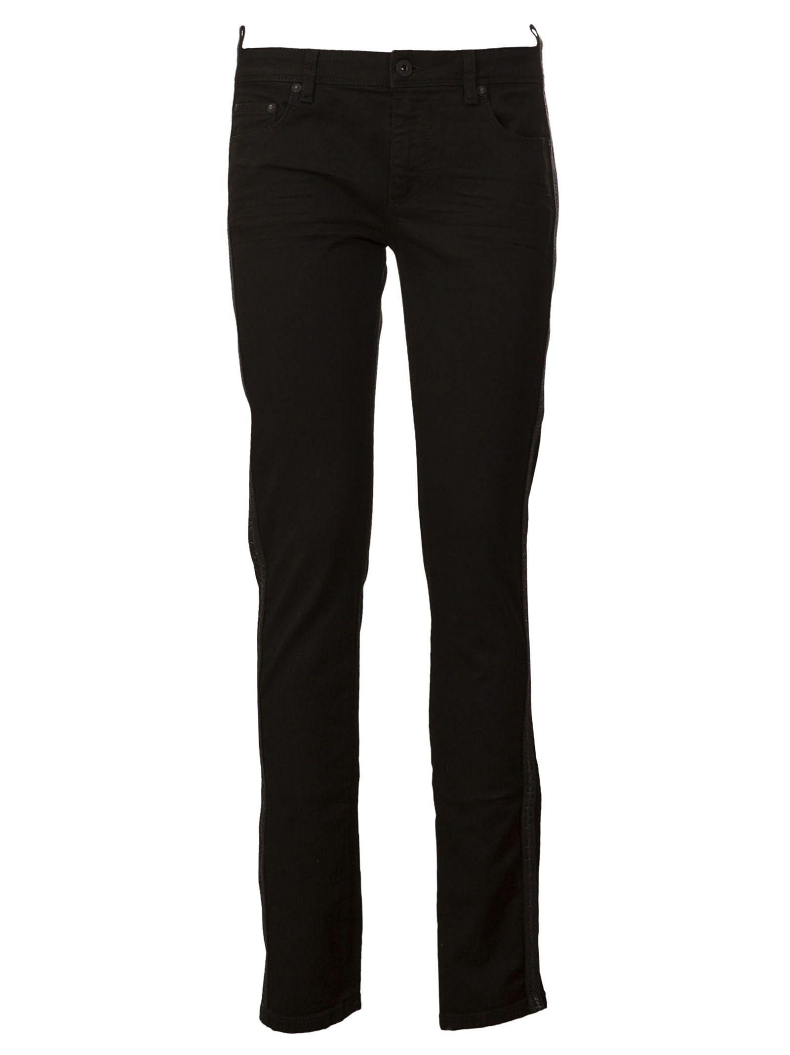 OFF-WHITE Off White Slim-Fit Jeans in Black | ModeSens