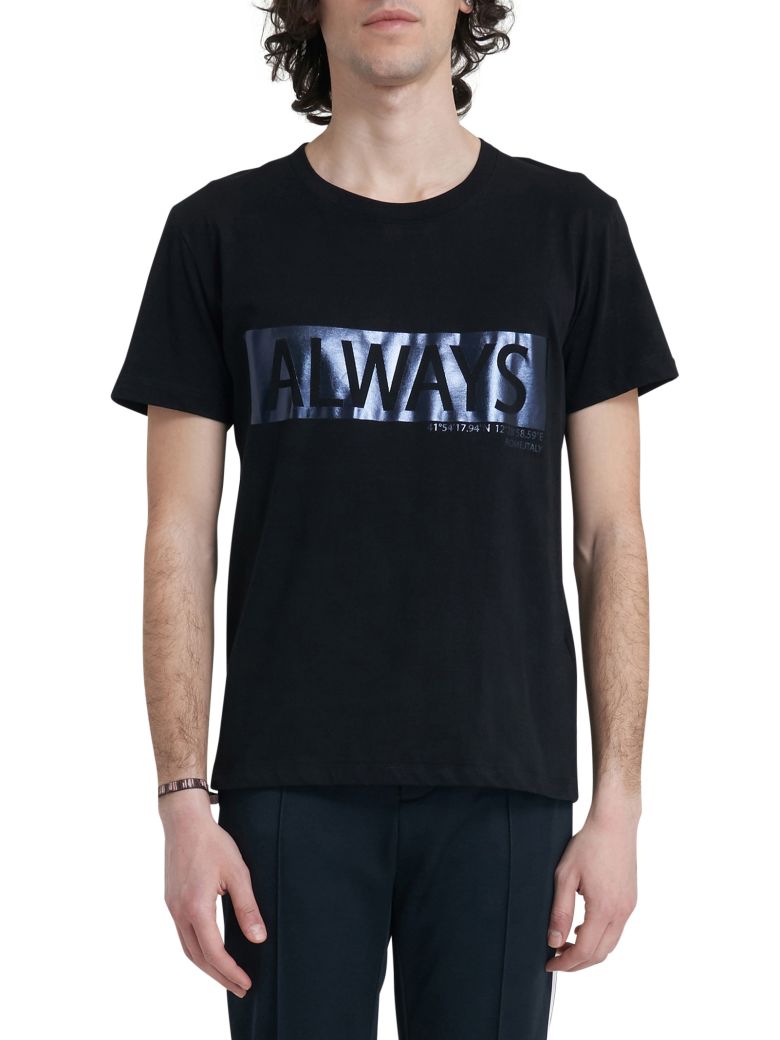 always black cotton t-shirt