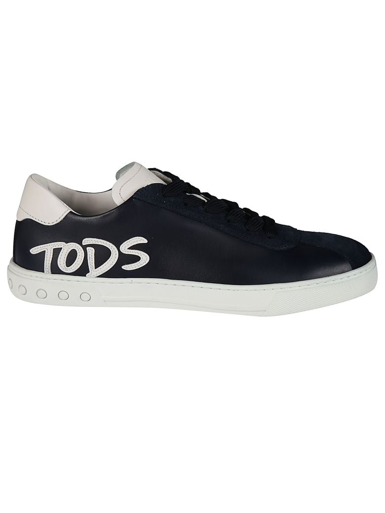 TOD'S LOGO PATCH SNEAKERS,10570572