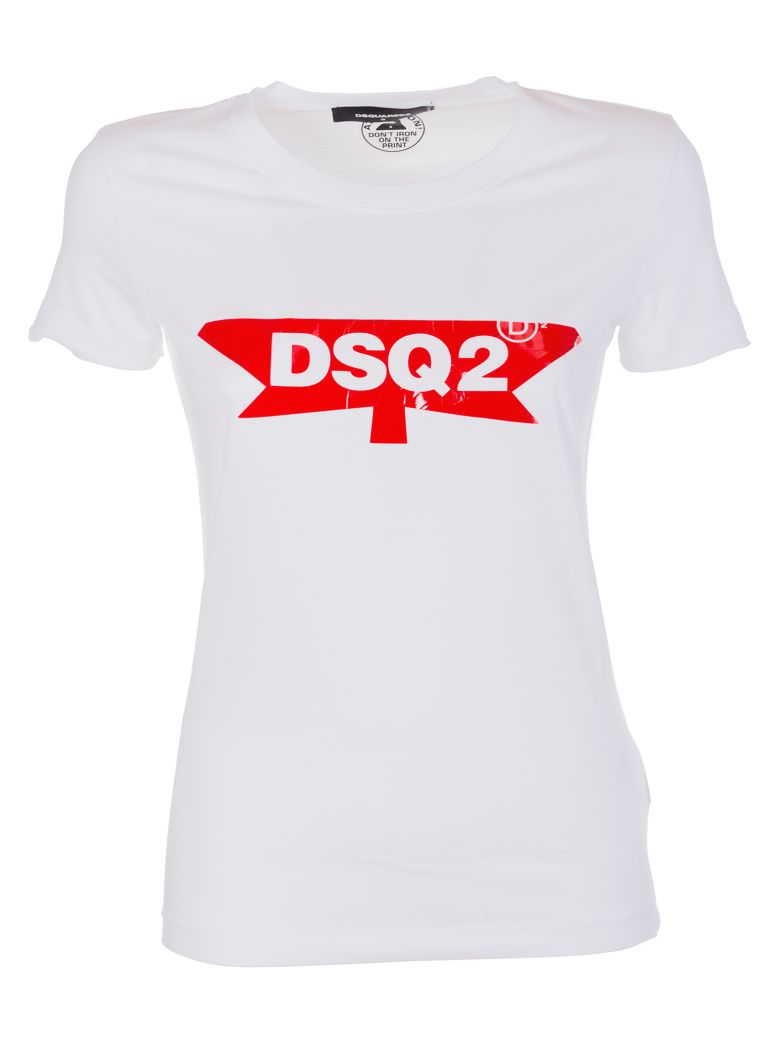 DSQUARED2 PRINTED T-SHIRT,10590953