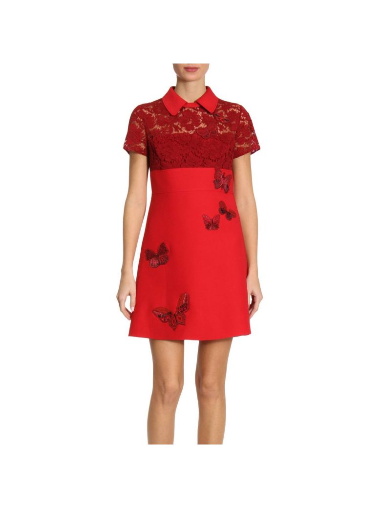 Valentino Dress Dress Women Valentino Red Womens Dresses Italist