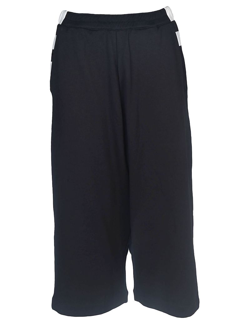 Y-3 WIDE LEG CROPPED TROUSERS,10599779