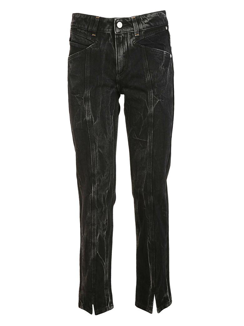 GIVENCHY MARBLE SLIM FIT JEANS,10611339