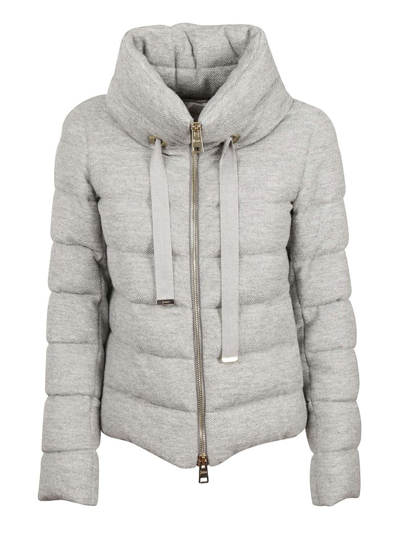 herno glow wool puffer coat